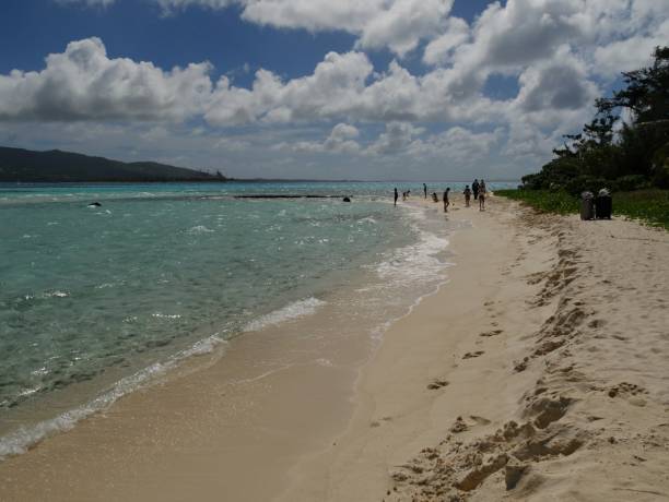 istock Gentle waves at Managaha Island, Saipan 678354452