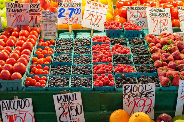 istock Fresh Fruits at Public Market 678372238