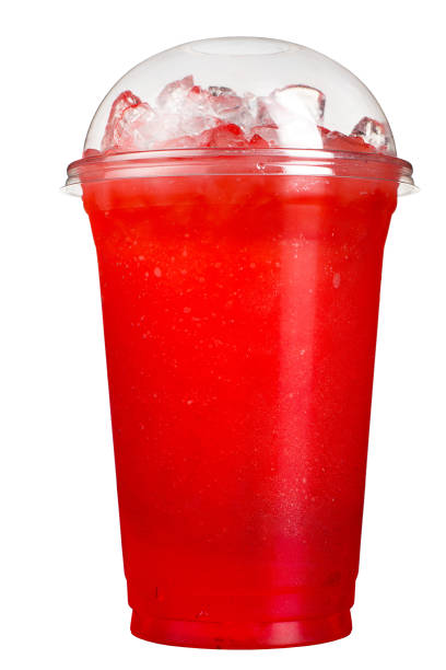 istock Take-away drink. Refreshing drink in a plastic cup. Red berry juice. 678382464