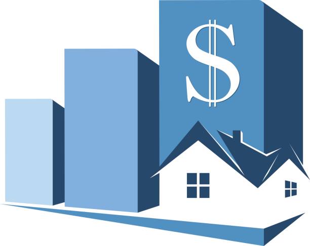 Sale, purchase and rental housing symbol Sale, purchase and rental of housing symbol for business Bennift of Real Estate stock illustrations