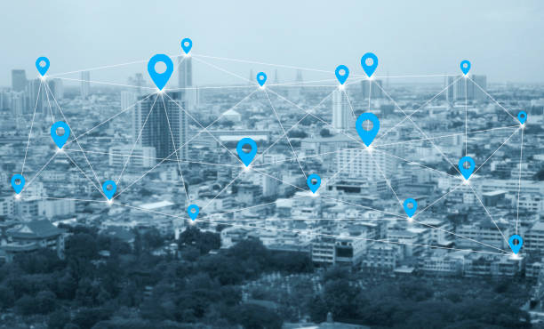 istock City scape and social network connection technology. network connection concept 678420860