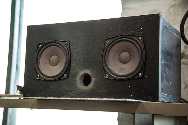 istock Close-Up Of Old Speaker 678429587
