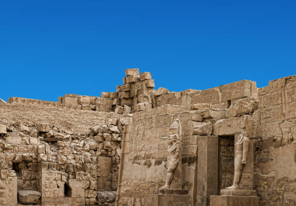 istock Ancient ruins of Karnak temple in Egypt 678434786