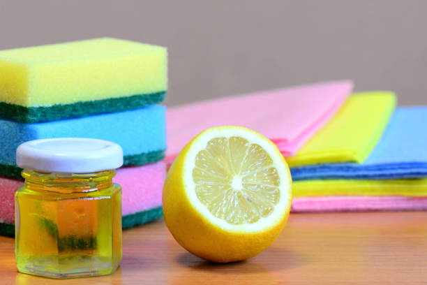 istock Eco house cleaning concept. Closeup 678444416