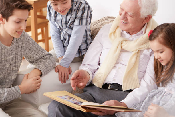 istock Children with grandpa 678455954