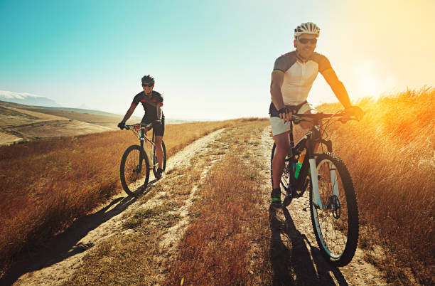 istock Start your day right with some mountain biking 678460652