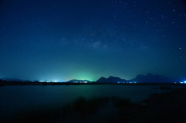 istock night sky stars with milky way 678463260