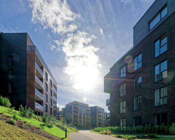 istock European complex of apartment buildings 678474804