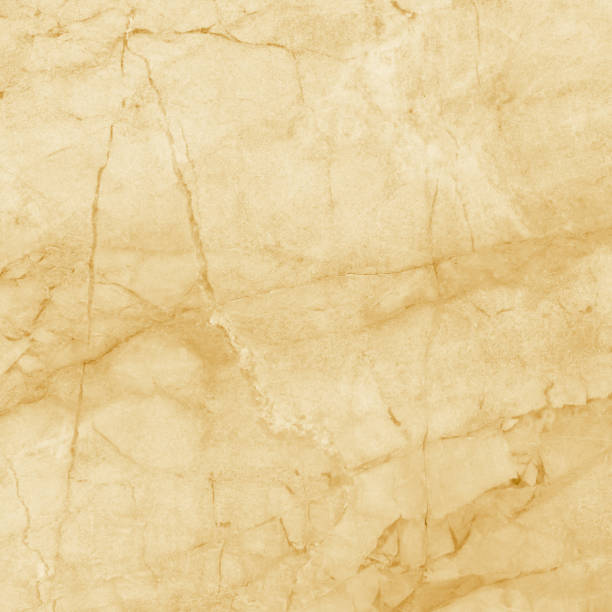 istock Yellow marble texture background blank for design 678490240