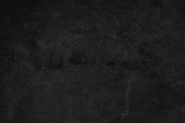 istock Black wooden texture dark background blank for design 678497394