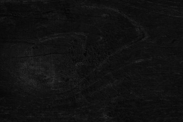 istock Black wooden texture dark background blank for design 678497810