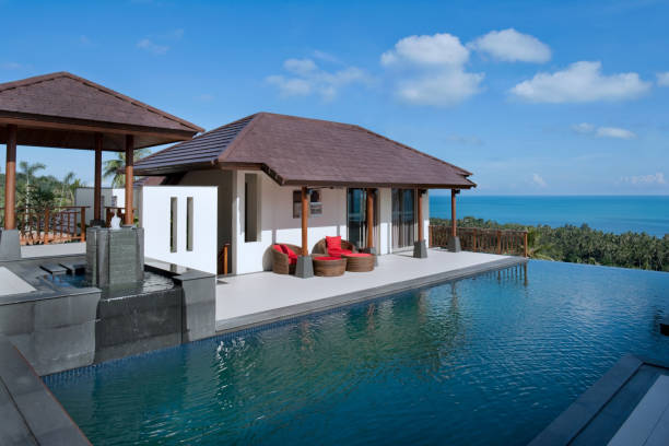 istock Luxury Island Villa Home With Swimming Pool 678513816