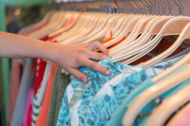 istock Searching for a suitable dress 678518408