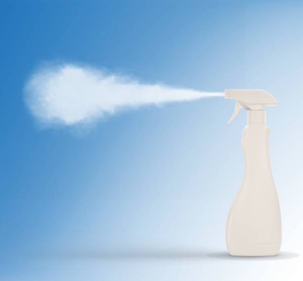 istock The mist spray bottle to spray water into the air 678525500