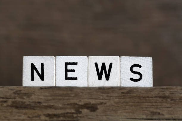 istock News, written in cubes 678532108