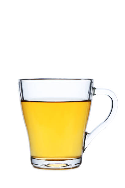 istock Glass with tea isolated on a white 678535054