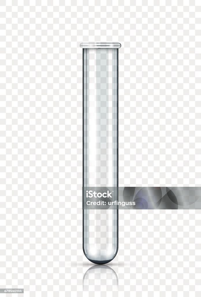 empty laboratory test tube Tube stock vector