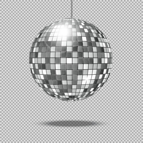 зеркальный блеск диско-шар вектор иллюстрации - backgrounds nightclub disco ball disco stock illustrations