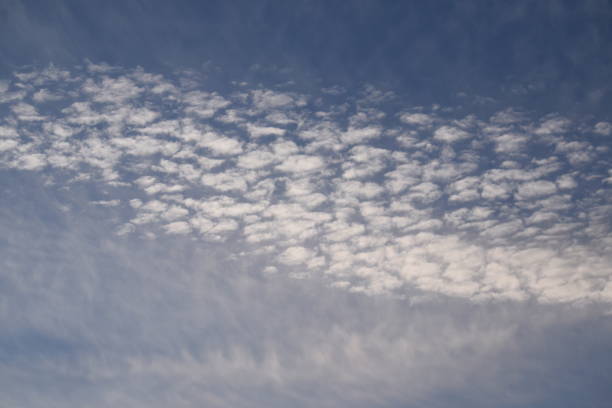 istock Cirrus clouds in the blue firmament 678546956