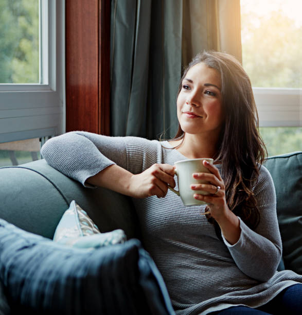 istock Unwinding with a warm cuppa 678589334