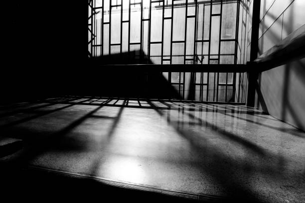 istock monochrome background of staircase 678595850