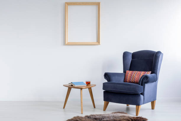 istock Minimalistic design of lounge 678603688