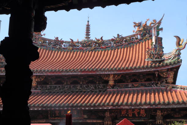 istock Longshan temple in Taipei, Taiwan 678678572
