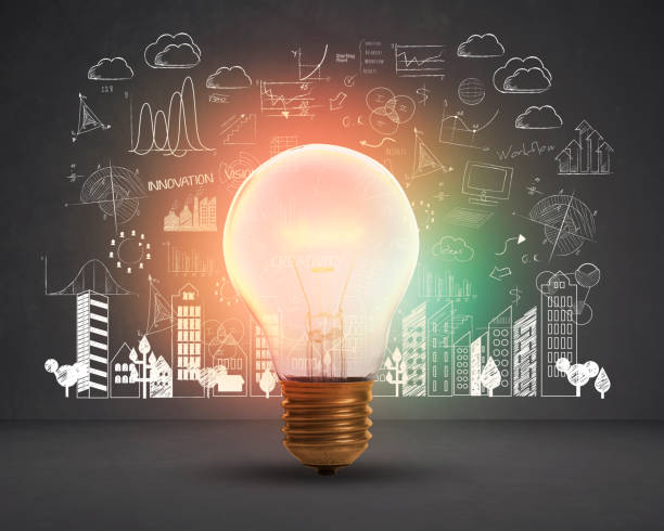 istock lightbulb. concept for new ideas with innovation and creativity. 678684908