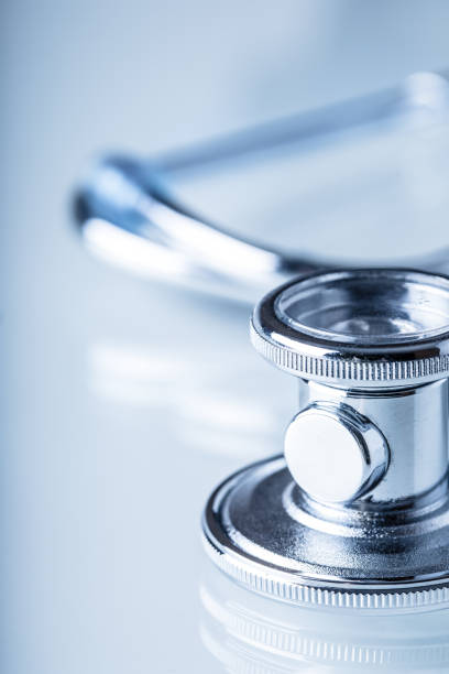 istock Stethoscope. Stethoscope for heart rate measurement 678685934