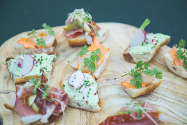 istock Mix of appetizers 678700488
