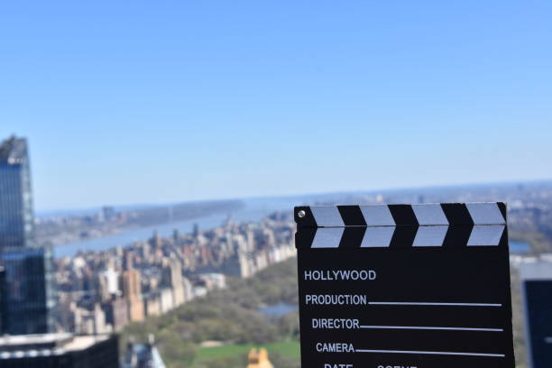 istock Clapper board  in the background of Central Park 678719508