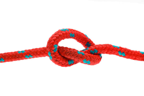 Knot Thick Rope Stock Photo - Download Image Now - Built Structure