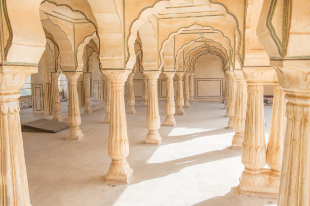 istock Sattais Katcheri Hall in Amber Fort Jaipur 678751634