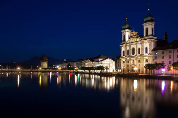 istock Jesuit Church, Lucerne, Switzerland 678800714
