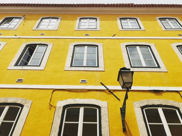 istock Old building facade in Lisbon, Portugal 678803360