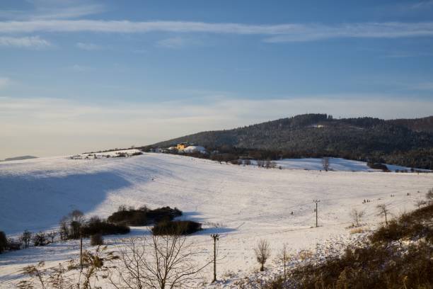 istock Nature covered in snow during winter. 678816862
