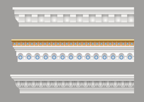 1/2ð3/4ð²ð1/2ñðμ rgb - neo classical architecture stock illustrations