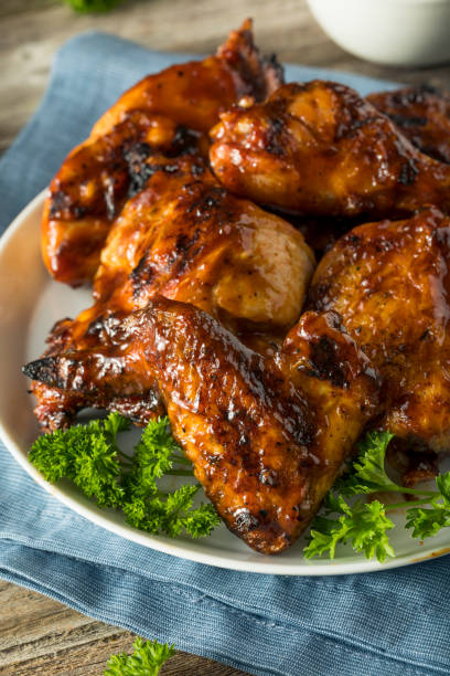 istock Homemade Spicy Barbecue BBQ Chicken 678827458
