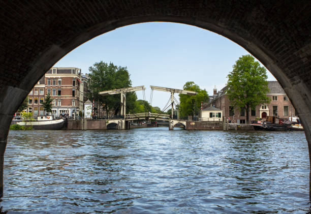 istock Bridge over canal in Amsterdam 678830488