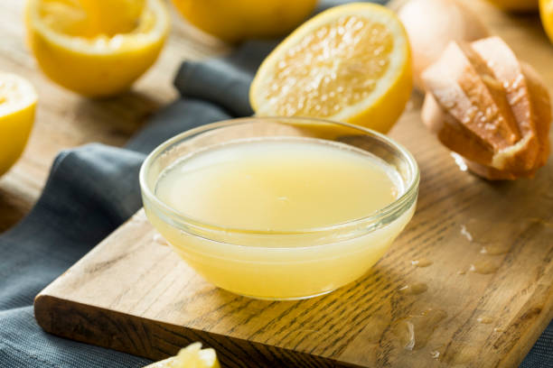 istock Raw Organic Yellow Lemon Juice 678831568