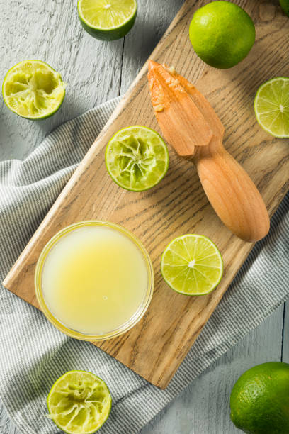 istock Raw Organic Yellow Lime Juice 678839508