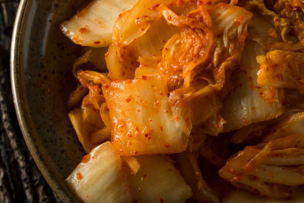 istock Homemade Spicy Fermented Korean Kimchi 678847484