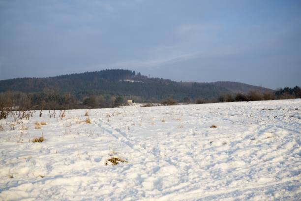 istock Nature covered in snow during winter. 678847816