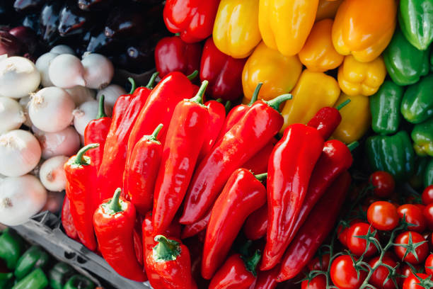 Fresh vegetable in wet market