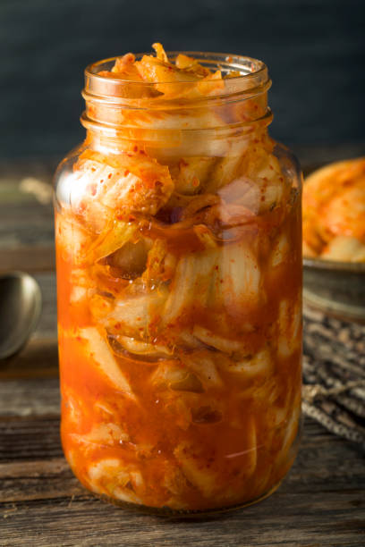 istock Homemade Spicy Fermented Korean Kimchi 678852812