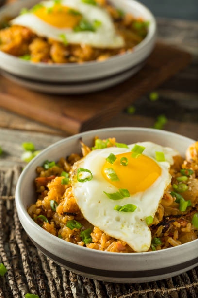 istock Homemade Korean Kimchi Fried Rice 678852920