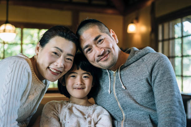 istock Japanese family have fun together 678853300