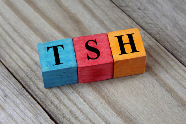 istock TSH symbol on colorful wooden cube 678853654