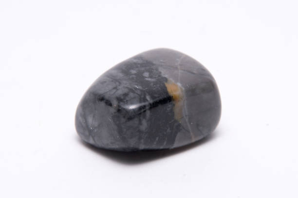 istock Grey and black gemstone gem jewel mineral precious shiny 678853710