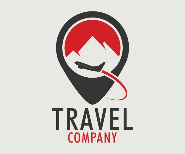 Travel, tourism, holidays and pleasure vector design Travel, tourism, holidays and pleasure vector design eps 10 travel logo stock illustrations